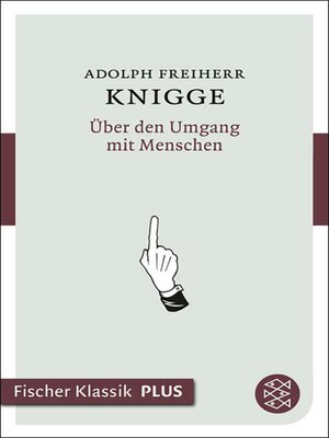 cover image of Über den Umgang mit Menschen